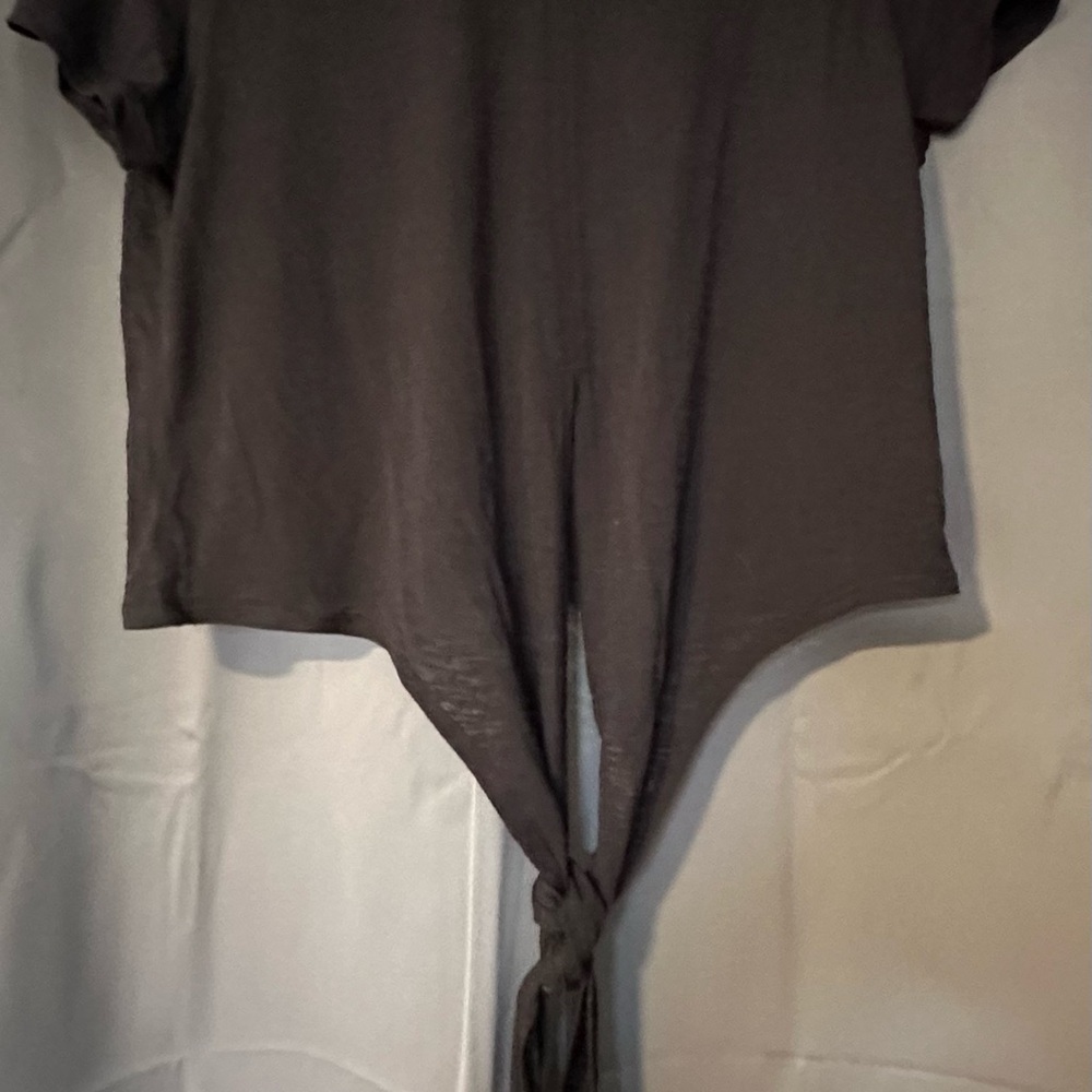 Lululemon Tie-Waist Breathable Short Sleeve Shirt